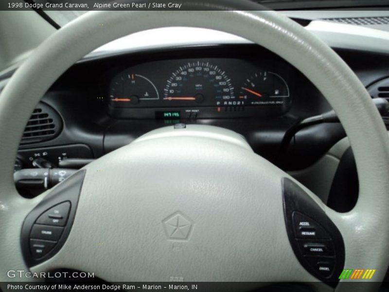 Alpine Green Pearl / Slate Gray 1998 Dodge Grand Caravan