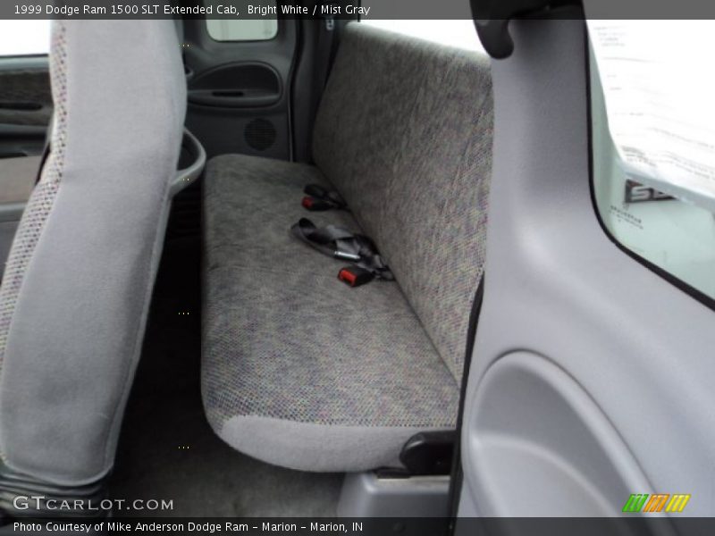 Bright White / Mist Gray 1999 Dodge Ram 1500 SLT Extended Cab