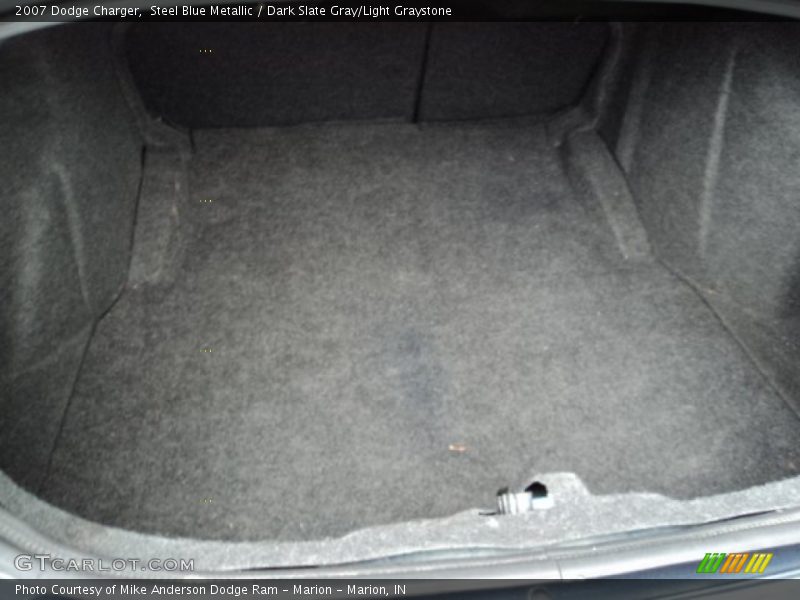 Steel Blue Metallic / Dark Slate Gray/Light Graystone 2007 Dodge Charger