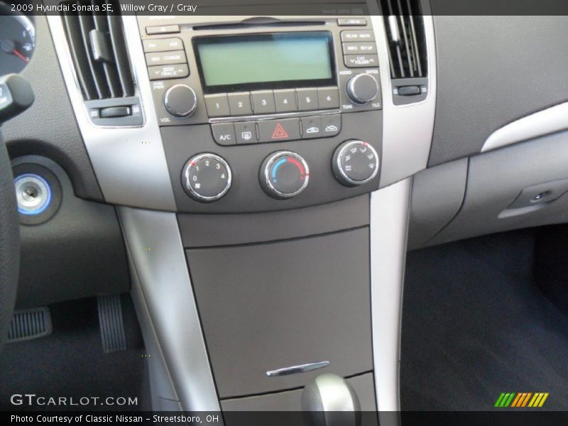 Willow Gray / Gray 2009 Hyundai Sonata SE