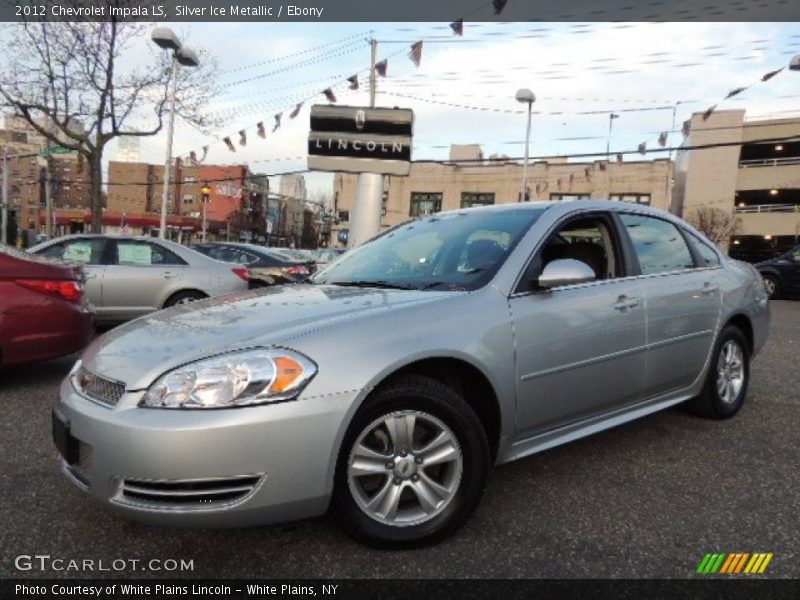 Silver Ice Metallic / Ebony 2012 Chevrolet Impala LS