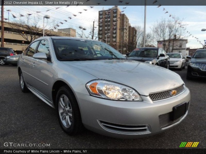 Silver Ice Metallic / Ebony 2012 Chevrolet Impala LS