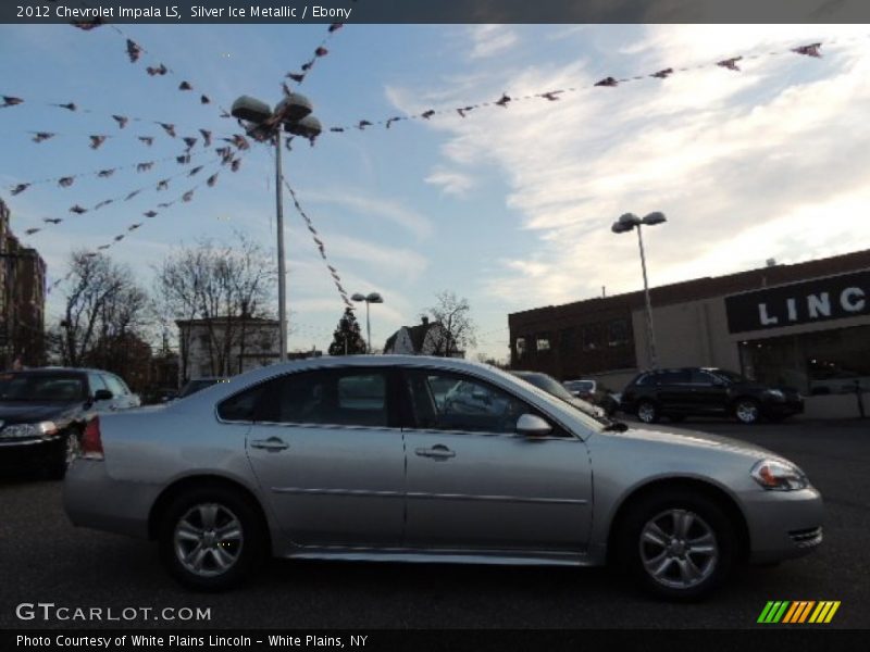 Silver Ice Metallic / Ebony 2012 Chevrolet Impala LS