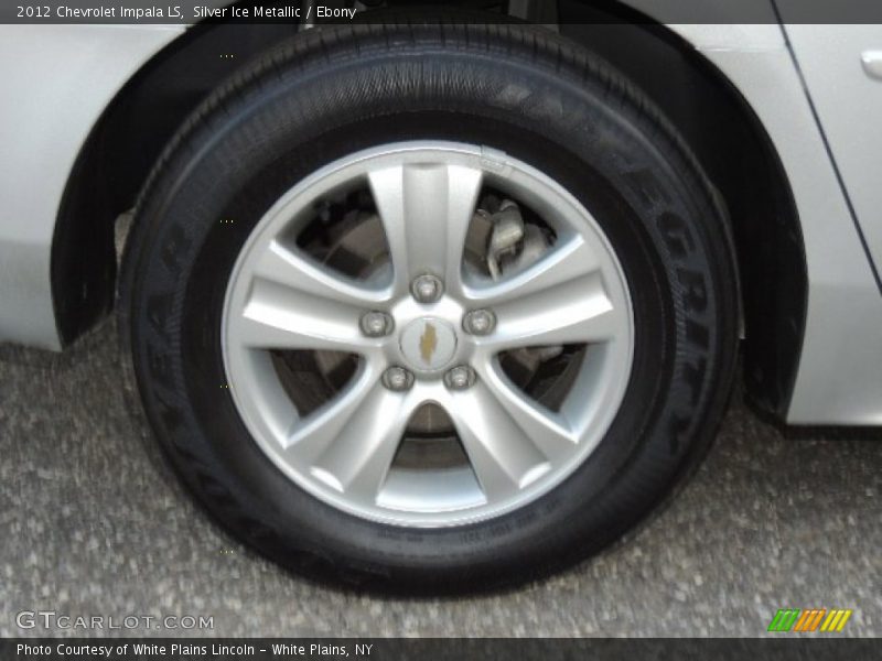 Silver Ice Metallic / Ebony 2012 Chevrolet Impala LS