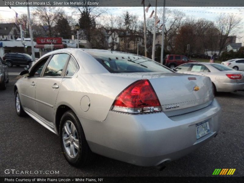 Silver Ice Metallic / Ebony 2012 Chevrolet Impala LS
