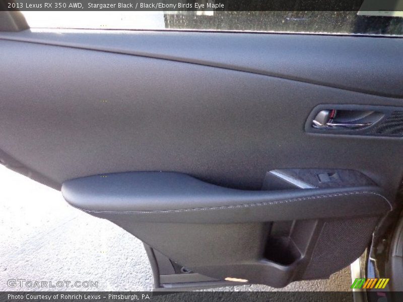 Stargazer Black / Black/Ebony Birds Eye Maple 2013 Lexus RX 350 AWD