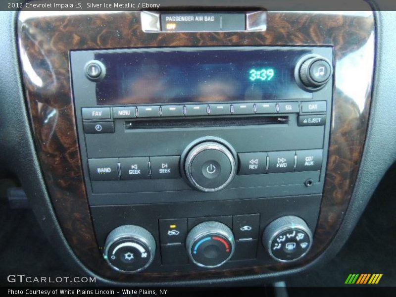 Silver Ice Metallic / Ebony 2012 Chevrolet Impala LS