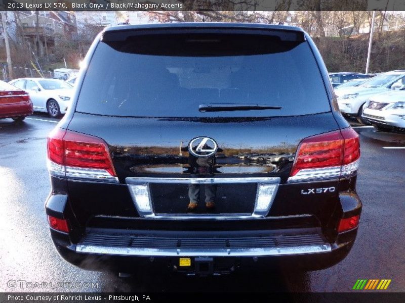 Black Onyx / Black/Mahogany Accents 2013 Lexus LX 570