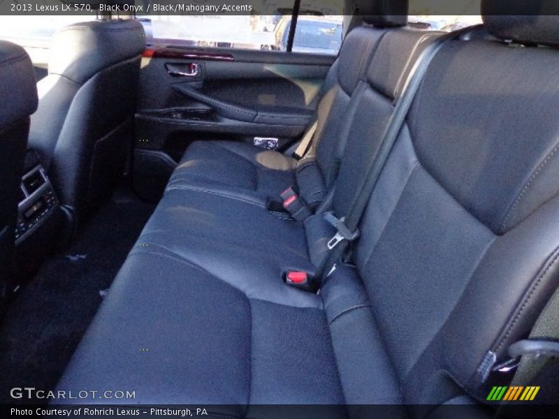 Black Onyx / Black/Mahogany Accents 2013 Lexus LX 570