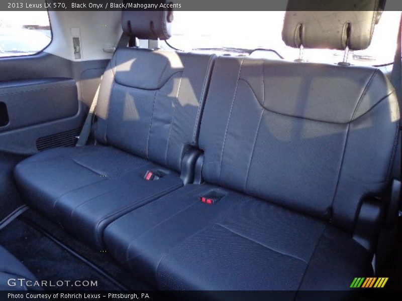 Black Onyx / Black/Mahogany Accents 2013 Lexus LX 570