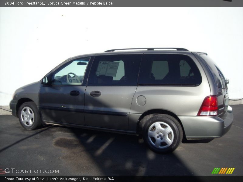 Spruce Green Metallic / Pebble Beige 2004 Ford Freestar SE