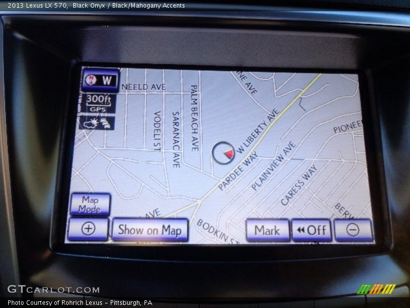 Black Onyx / Black/Mahogany Accents 2013 Lexus LX 570