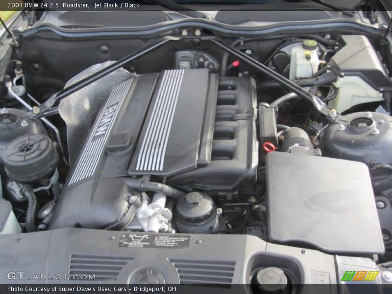  2003 Z4 2.5i Roadster Engine - 2.5 Liter DOHC 24V Inline 6 Cylinder