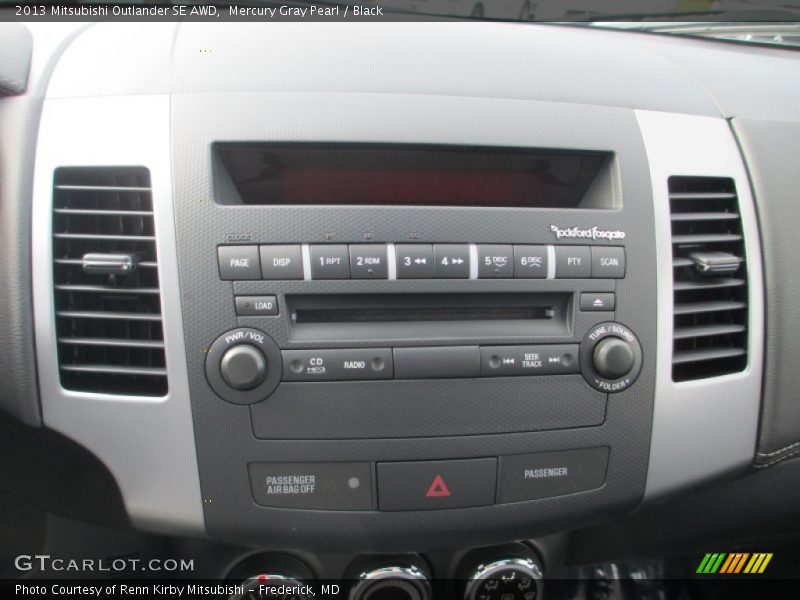 Audio System of 2013 Outlander SE AWD