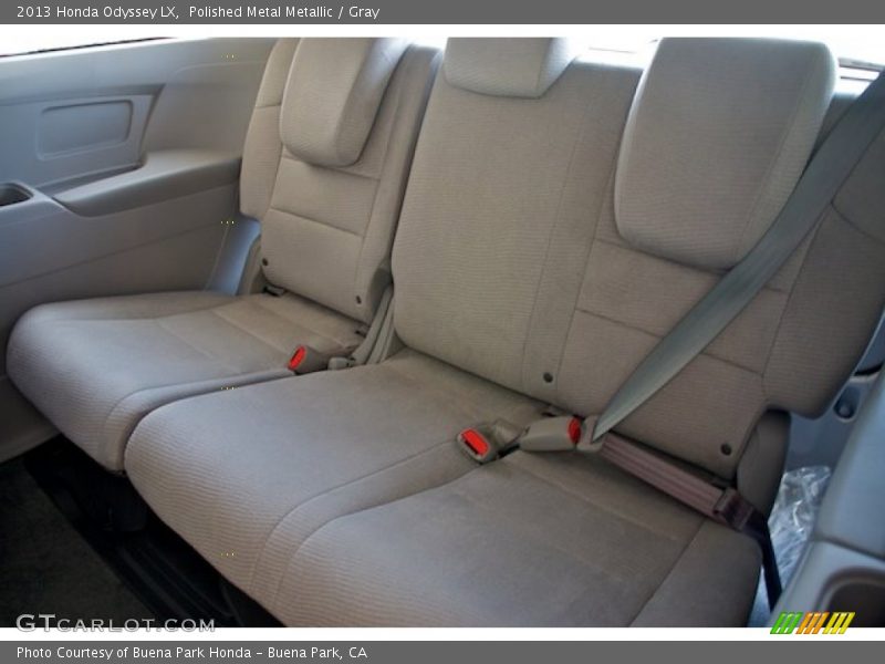 Rear Seat of 2013 Odyssey LX