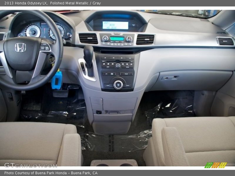 Dashboard of 2013 Odyssey LX