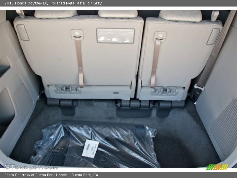  2013 Odyssey LX Trunk