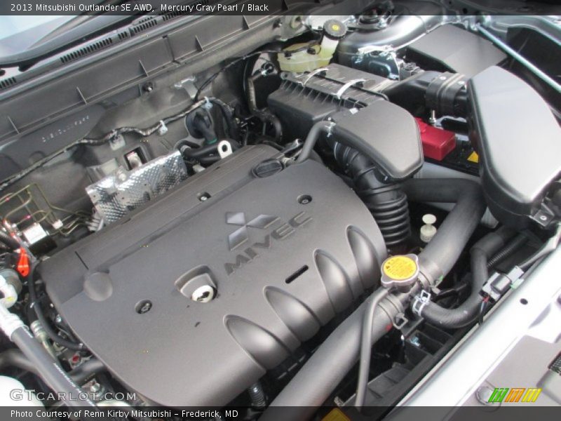  2013 Outlander SE AWD Engine - 2.4 Liter DOHC 16-Valve MIVEC 4 Cylinder