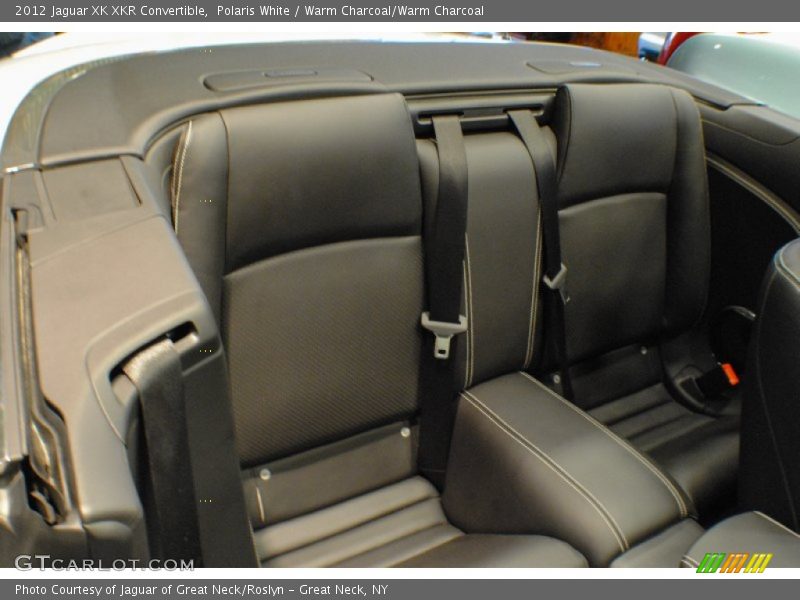 Rear Seat of 2012 XK XKR Convertible