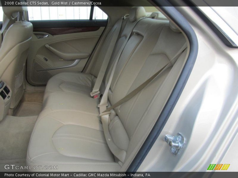 Gold Mist / Cashmere/Cocoa 2008 Cadillac CTS Sedan
