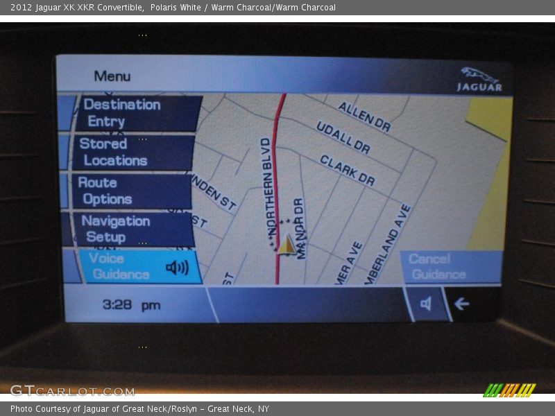 Navigation of 2012 XK XKR Convertible