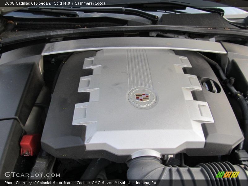 Gold Mist / Cashmere/Cocoa 2008 Cadillac CTS Sedan