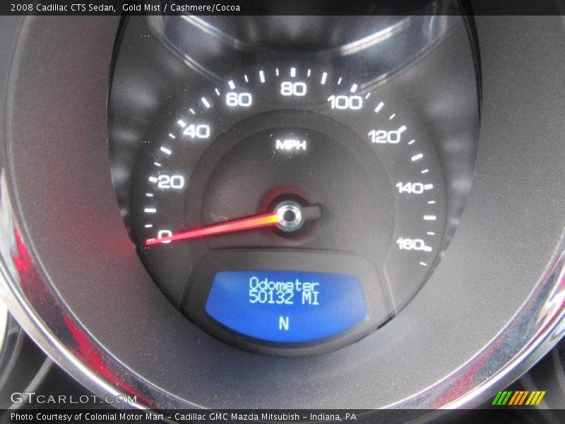Gold Mist / Cashmere/Cocoa 2008 Cadillac CTS Sedan