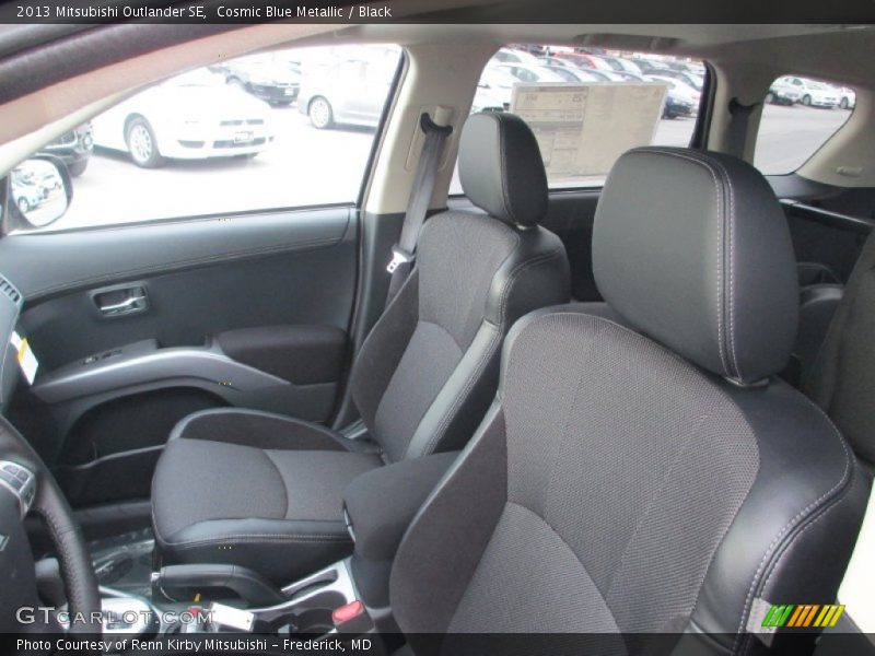  2013 Outlander SE Black Interior