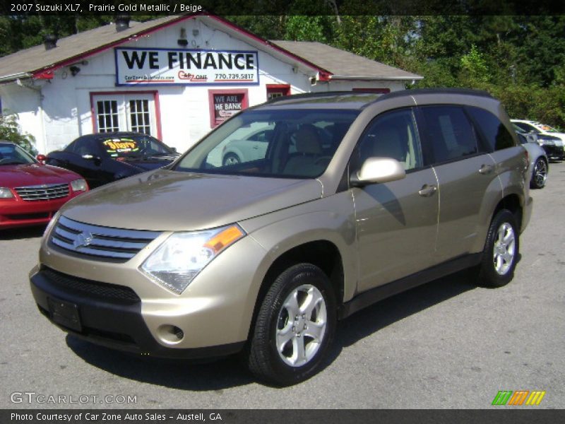 Prairie Gold Metallic / Beige 2007 Suzuki XL7