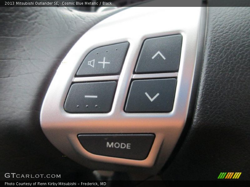 Controls of 2013 Outlander SE