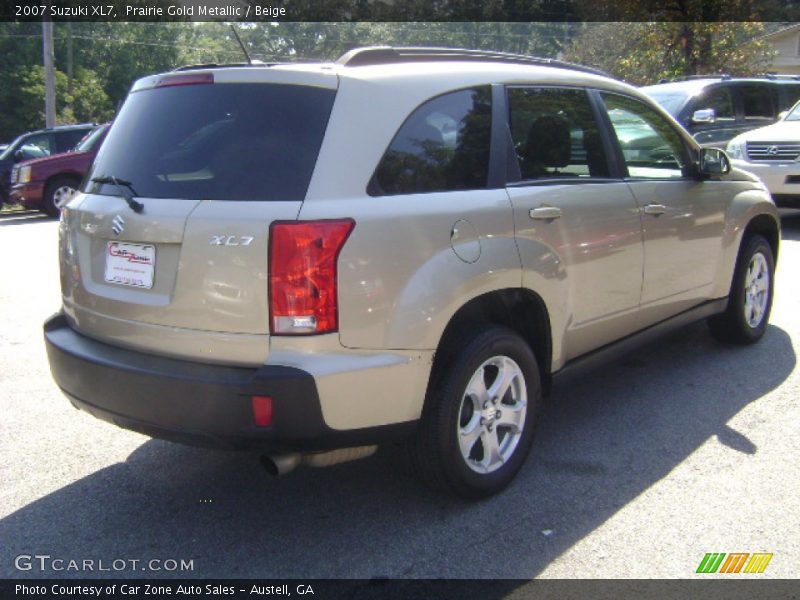 Prairie Gold Metallic / Beige 2007 Suzuki XL7