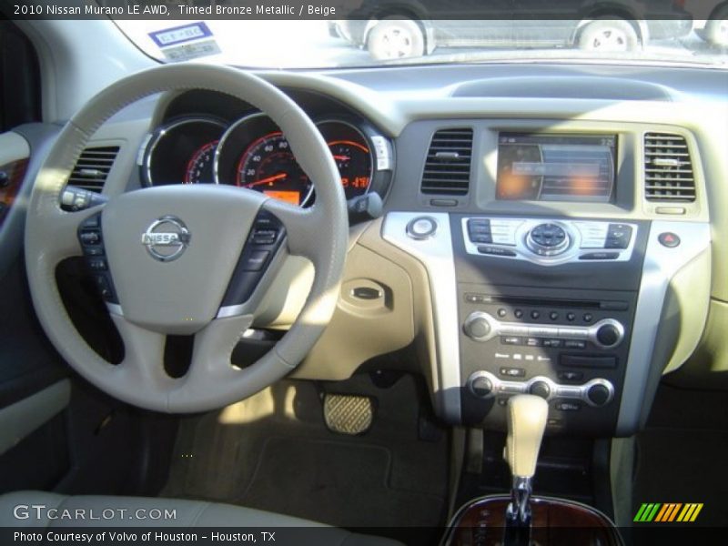 Tinted Bronze Metallic / Beige 2010 Nissan Murano LE AWD