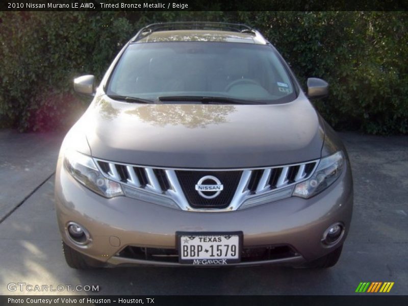 Tinted Bronze Metallic / Beige 2010 Nissan Murano LE AWD