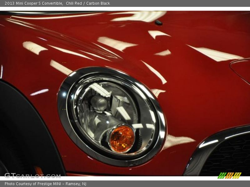 Chili Red / Carbon Black 2013 Mini Cooper S Convertible