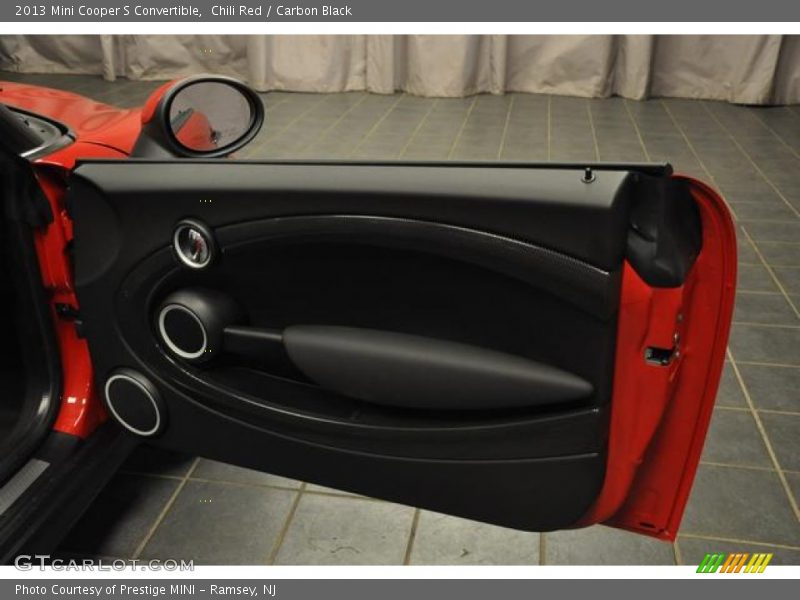 Chili Red / Carbon Black 2013 Mini Cooper S Convertible