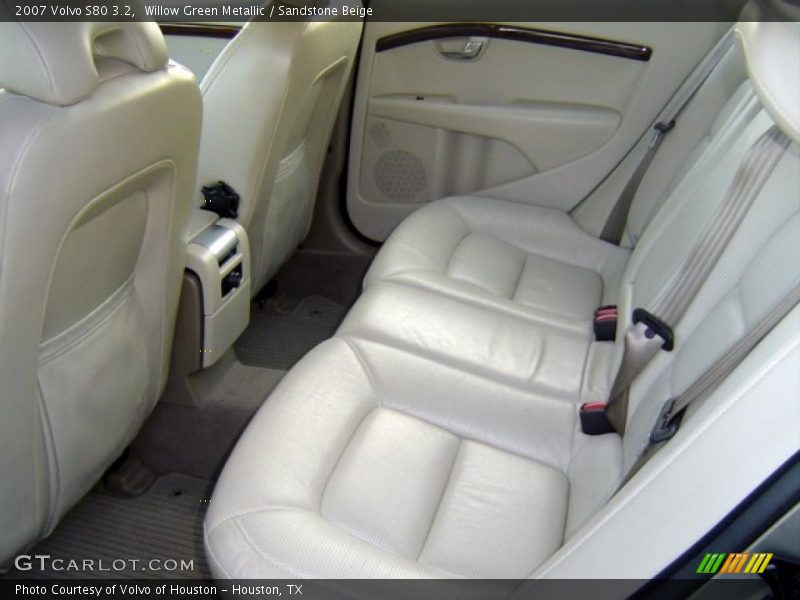 Willow Green Metallic / Sandstone Beige 2007 Volvo S80 3.2