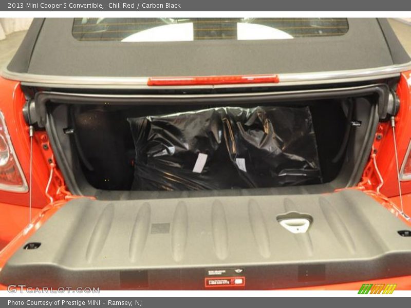 Chili Red / Carbon Black 2013 Mini Cooper S Convertible