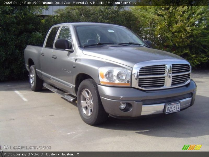 Mineral Gray Metallic / Medium Slate Gray 2006 Dodge Ram 1500 Laramie Quad Cab
