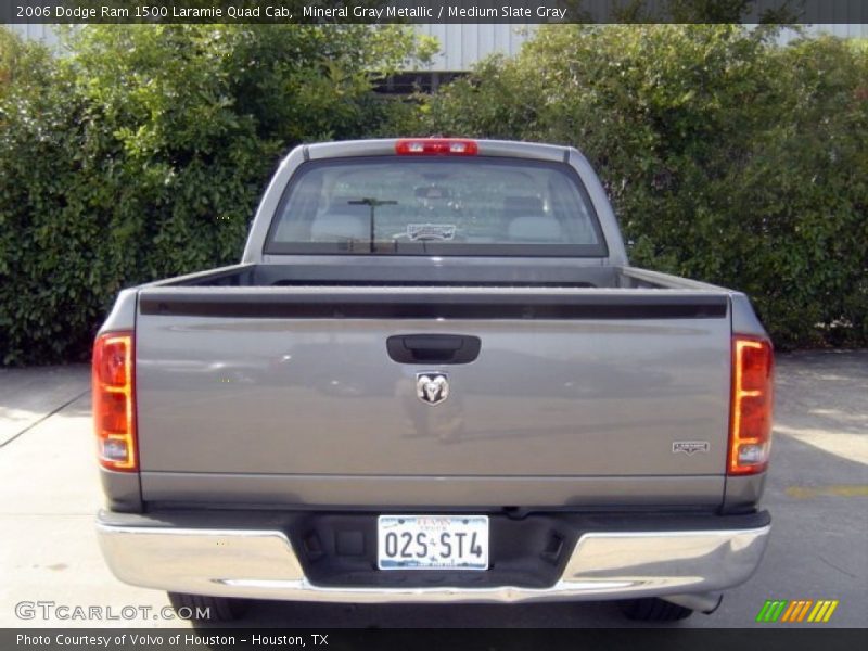Mineral Gray Metallic / Medium Slate Gray 2006 Dodge Ram 1500 Laramie Quad Cab