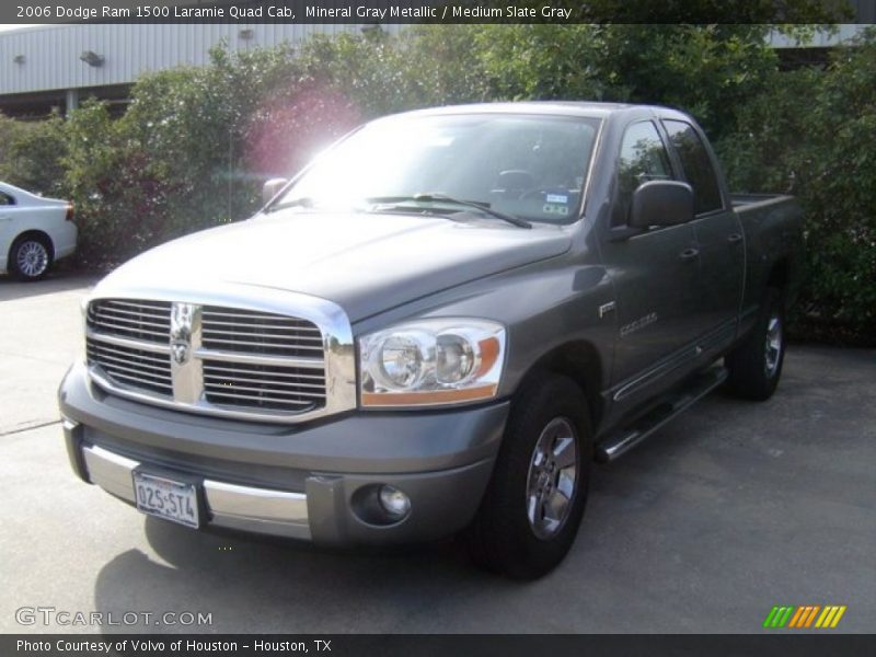 Mineral Gray Metallic / Medium Slate Gray 2006 Dodge Ram 1500 Laramie Quad Cab