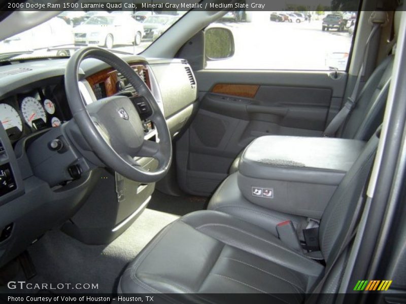 Mineral Gray Metallic / Medium Slate Gray 2006 Dodge Ram 1500 Laramie Quad Cab