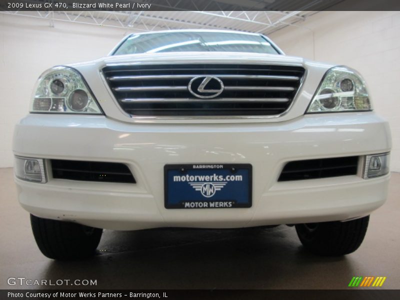 Blizzard White Pearl / Ivory 2009 Lexus GX 470