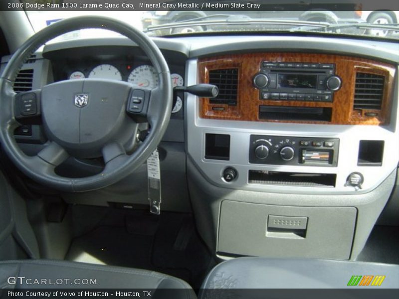 Mineral Gray Metallic / Medium Slate Gray 2006 Dodge Ram 1500 Laramie Quad Cab