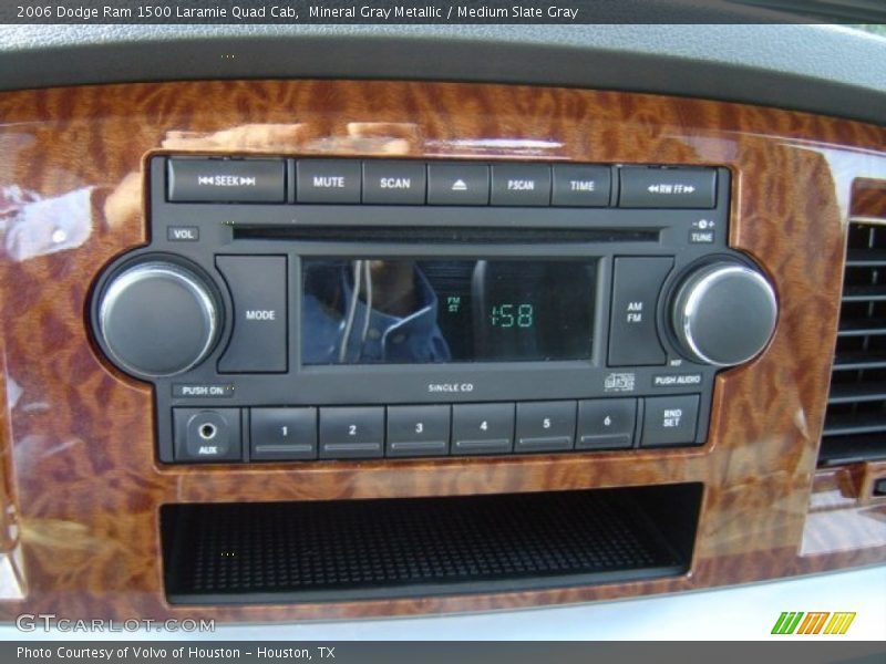 Mineral Gray Metallic / Medium Slate Gray 2006 Dodge Ram 1500 Laramie Quad Cab