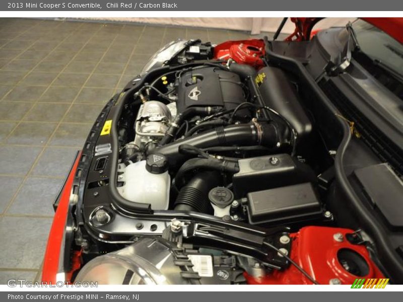 Chili Red / Carbon Black 2013 Mini Cooper S Convertible