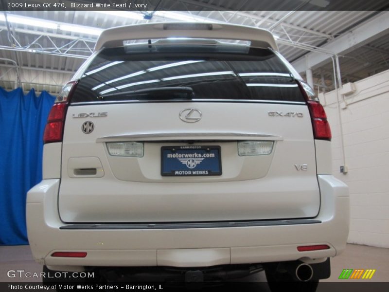 Blizzard White Pearl / Ivory 2009 Lexus GX 470