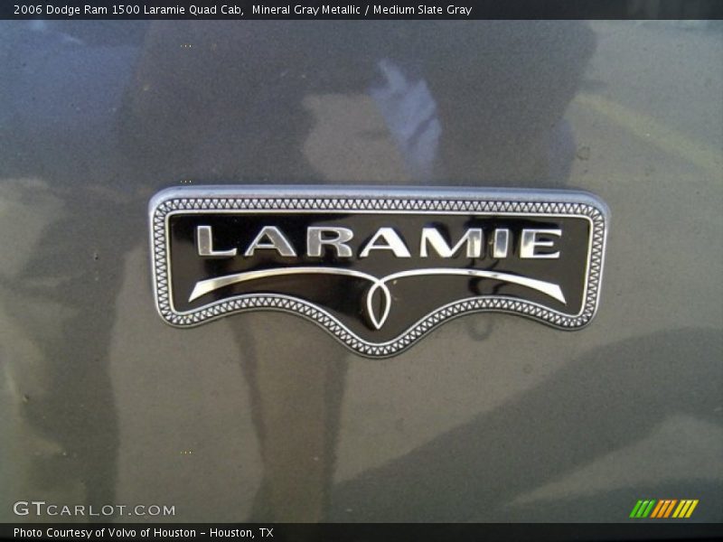 Mineral Gray Metallic / Medium Slate Gray 2006 Dodge Ram 1500 Laramie Quad Cab