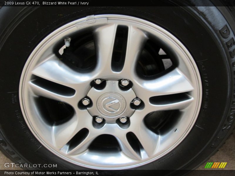 Blizzard White Pearl / Ivory 2009 Lexus GX 470