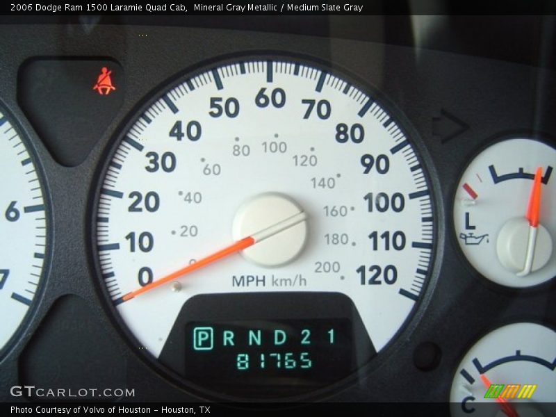 Mineral Gray Metallic / Medium Slate Gray 2006 Dodge Ram 1500 Laramie Quad Cab