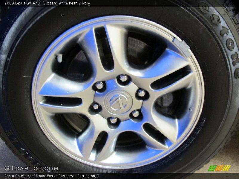 Blizzard White Pearl / Ivory 2009 Lexus GX 470